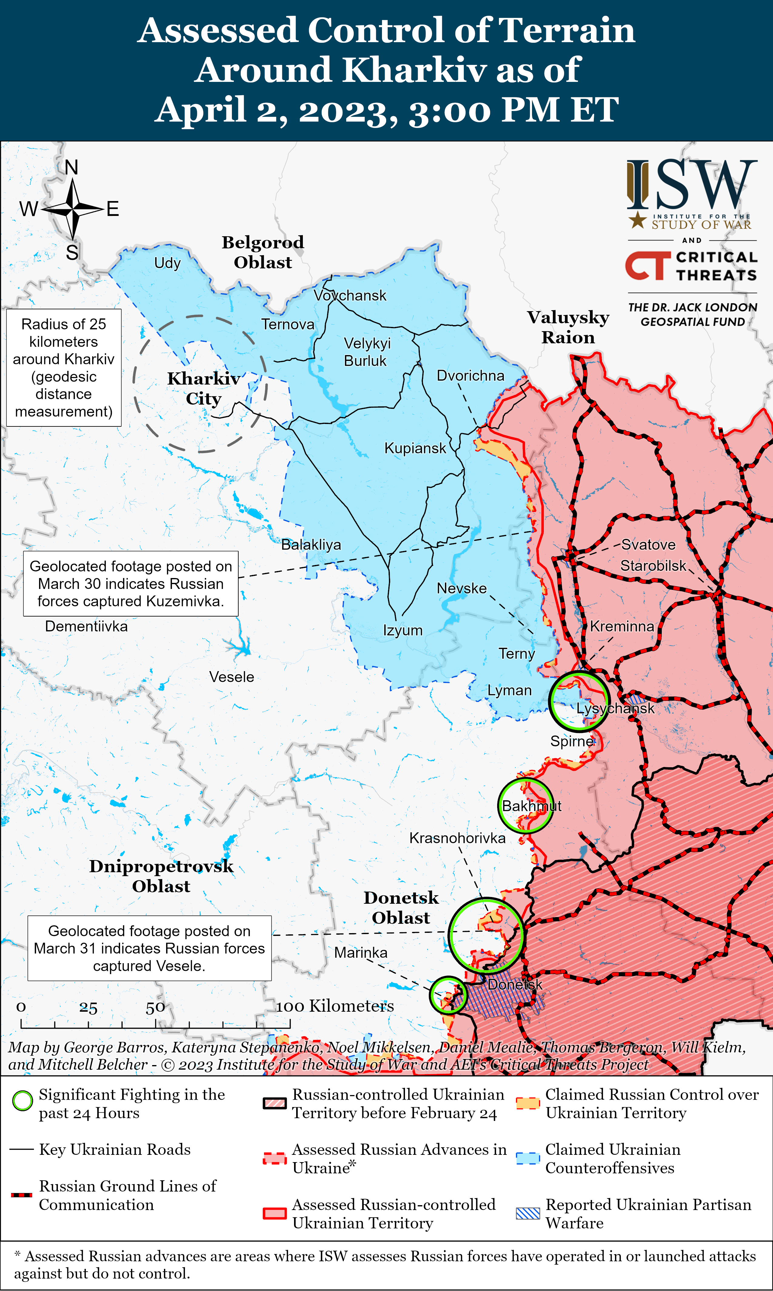 Russian Offensive Campaign Assessment, April 2, 2023 Institute for